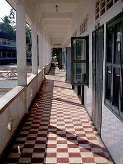 upstairs at the sihanoukville hospital